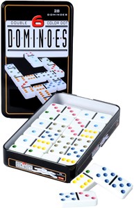 Domino Dubbel 6 in blik