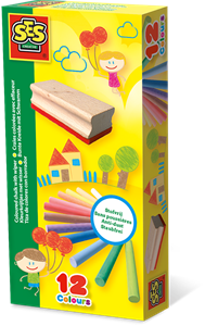 Ses Creative Kleurkrijtjes Met Wisser ses creative kopen in de aanbieding