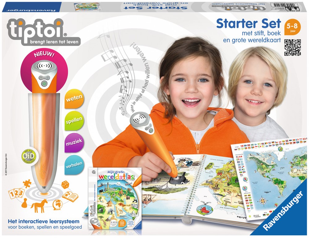 Leerzaam, Technisch & Educatief speelgoed voor 6 jaar tiptoi® Starter Set Wereldatlas