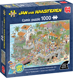 Jan van Haasteren - Leve de Middellandse Zee! Puzzel (1000 stukjes)