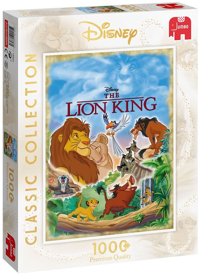 geboorte criticus gouden Classic Collection - Disney The Lion King Puzzel (1000 stukjes) - kopen bij  Spellenrijk.nl