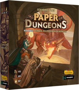 Afbeelding van het spelletje Paper Dungeon - A Dungeon Scrawler Game (NL)