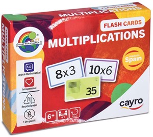 Afbeelding van het spelletje Flash Cards - Mulitplications