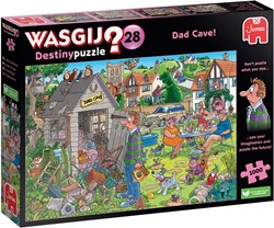Wasgij Destiny 28 - De Mancave van Pa! Puzzel (1000 stukjes)
