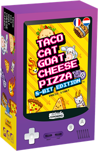 Geronimo Taco Cat Goat Cheese Pizza 8-Bit Edition - Kaartspel