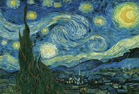 Starry Night - Vincent Van Gogh Puzzel (5000 stukjes)-2