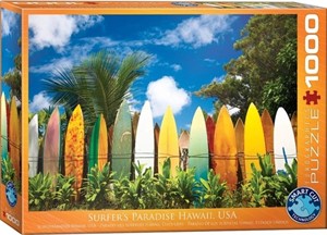 Afbeelding van het spelletje Surfer's Paradise Hawaii Puzzel (1000 stukjes)