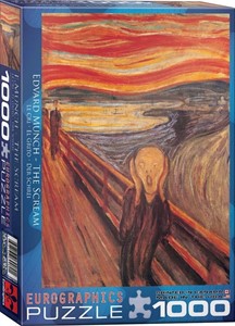 Thumbnail van een extra afbeelding van het spel Edvard Munch - The Scream Puzzel (1000 stukjes)