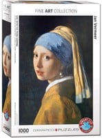Meisje met de Parel - Johannes Vermeer Puzzel (1000 stukjes)