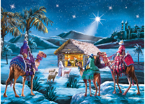 Nativity-Three Kings Macneil Puzzel (1000 stukjes)-2