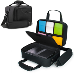 USA Gear - Deck Box Card Deck Storage Bag - Black