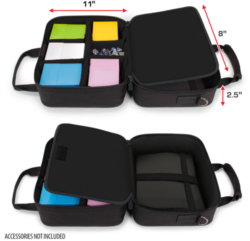 USA Gear - Deck Box Card Deck Storage Bag - Black-2