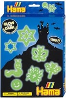 Hama - Glow In The Dark Strijkkralen (1500 stuks)