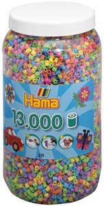 Afbeelding van het spel Hama - Strijkkralen Pot (13.000 stuks)