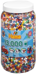 Hama - Strijkkralen Pot Mix (13.000 stuks)