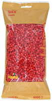 Hama - Strijkkralen Rood (6000 stuks)