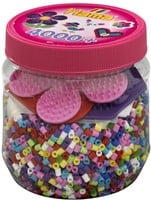 Hama Strijkkralen - Pot Roze (4000 stuks)