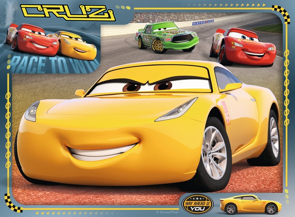 Disney Cars 3 Let's Race Puzzel in 1) - kopen bij Spellenrijk.nl