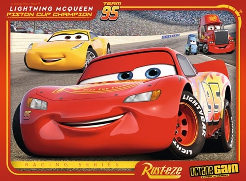 Disney Cars 3 Let's Race Puzzel (4 in 1)-3
