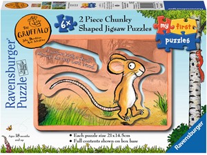 Ravensburger The Gruffalo Puzzel 6X2 ravensburger kopen in de aanbieding