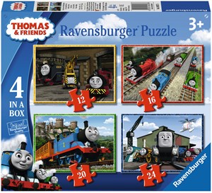 Afbeelding van het spelletje Thomas & Friends Puzzel (4 in a box)