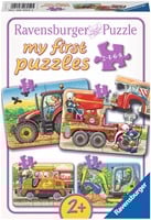 My First Puzzel - Aan het Werk (4 in 1)