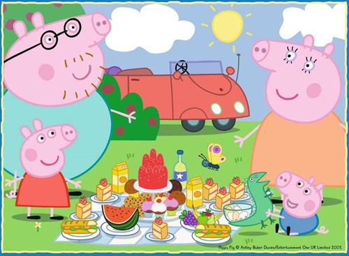 Peppa Pig - 4 in 1 Puzzel-3