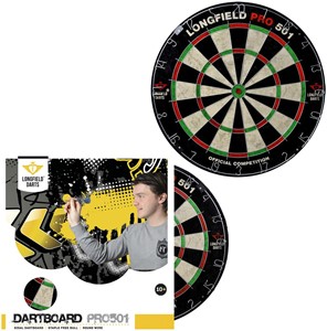 Longfield Dartbord Pro 501 longfield kopen in de aanbieding