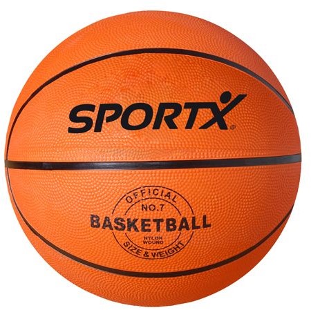 SportX - Oranje Basketbal (Maat 7)