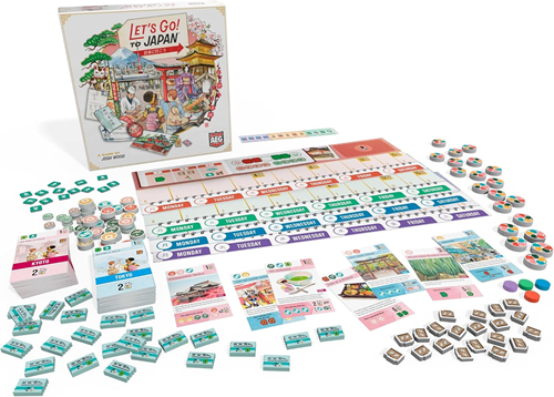 Let's Go! To Japan - Boardgame-2