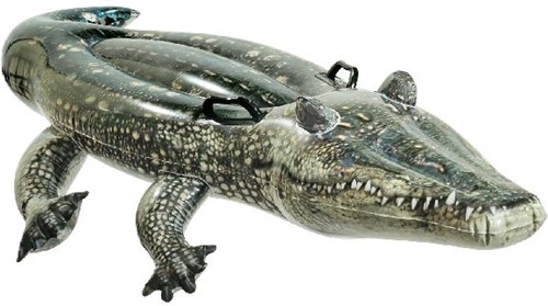 Intex - Opblaasbare Levensechte Krokodil