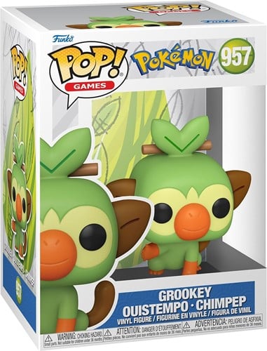 Funko Pop! - Pokemon Grookey #957 (doos beschadigd)