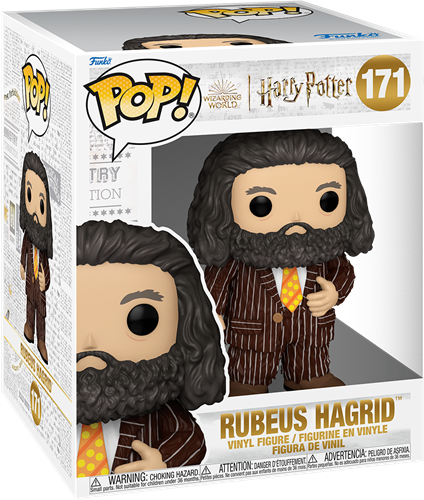 Funko Pop! - Harry Potter 3 Rubeus Hagrid Super 6" #171