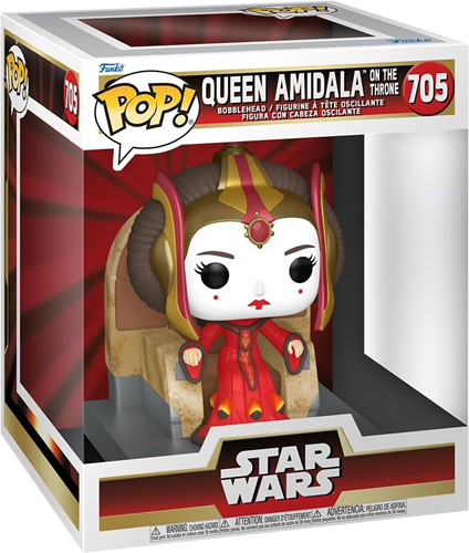 Funko Pop! Deluxe - Star Wars Phantom Menace Amidala on Throne #705