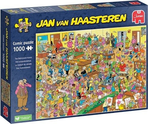Jan van Haasteren - Het Bejaardentehuis Puzzel (1000 stukjes)