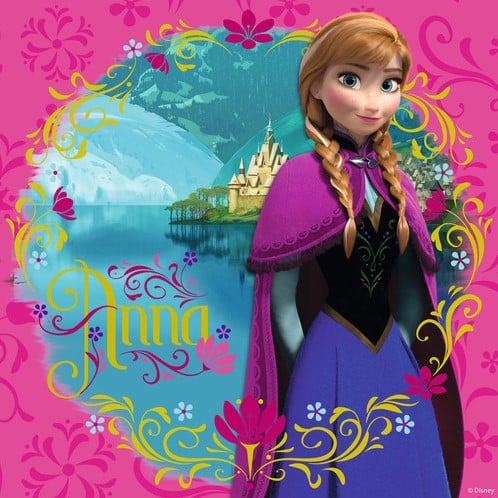Disney Frozen - Elsa, Anna & Olaf Puzzel (3x49 stukjes)-3