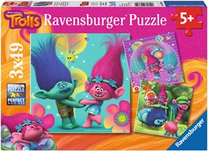 Ravensburger Trolls Poppys Leuke Wereld 3 X 49 ravensburger kopen in de aanbieding