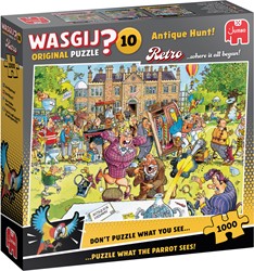 Wasgij Retro Original 10 - Antiekjacht! Puzzel (1000 stukjes)