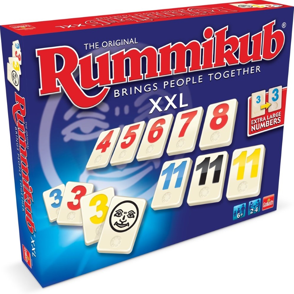 kin Transparant fenomeen Rummikub XXL - kopen bij Spellenrijk.nl