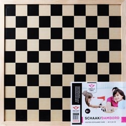 Dam & Schaakbord (40 cm)