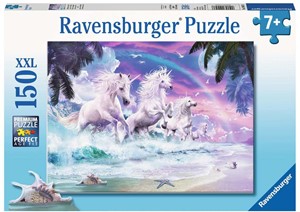 Afbeelding van het spel Eenhoorns aan het Strand Puzzel (150 XXL stukjes)