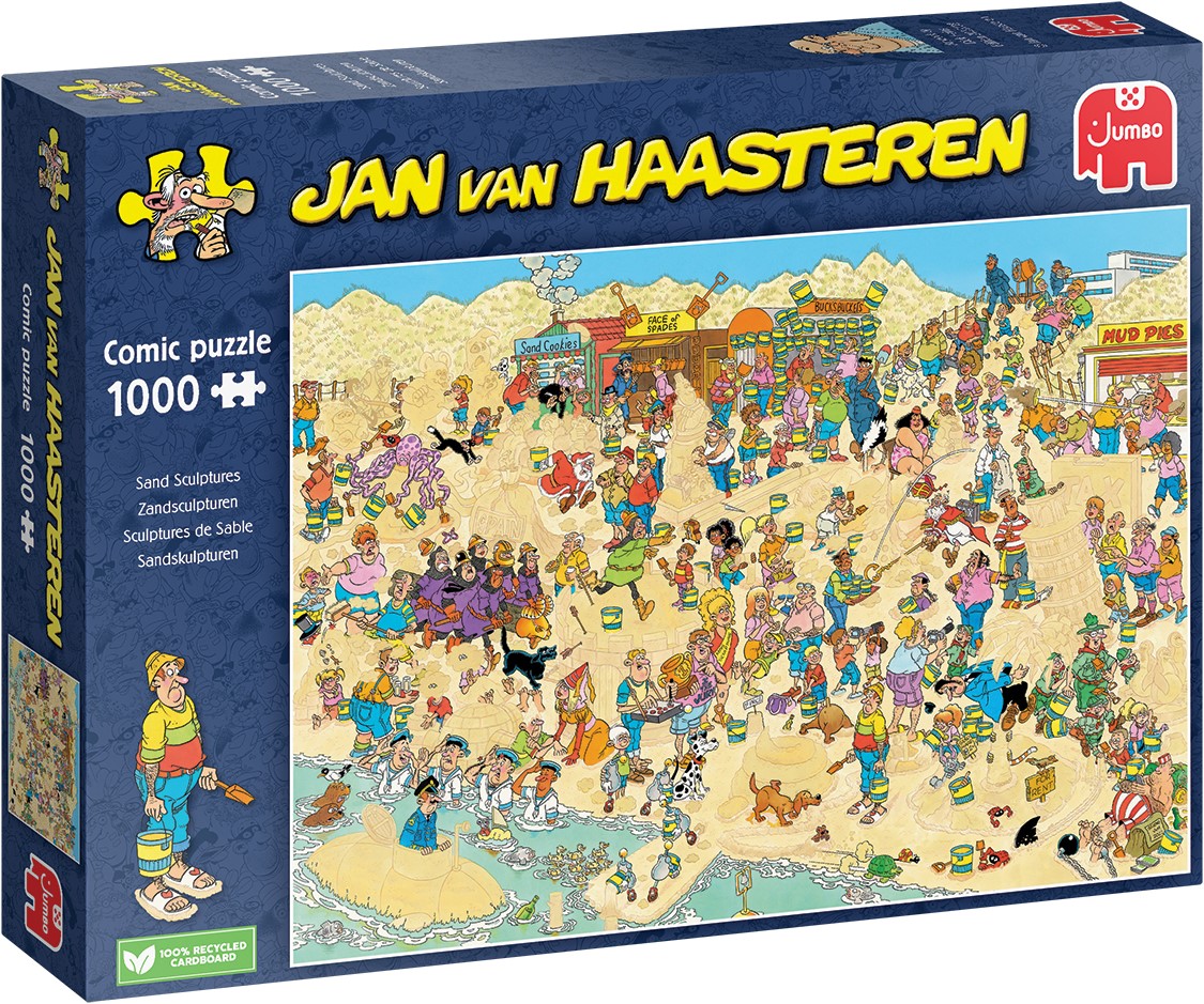 vriendschap eerlijk capaciteit Jan van Haasteren - Zandsculpturen (1000 stukjes) - kopen bij Spellenrijk.nl