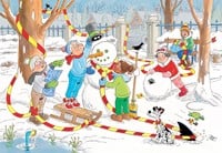 Jan van Haasteren - Junior De Sneeuwman (150 stukjes)-2