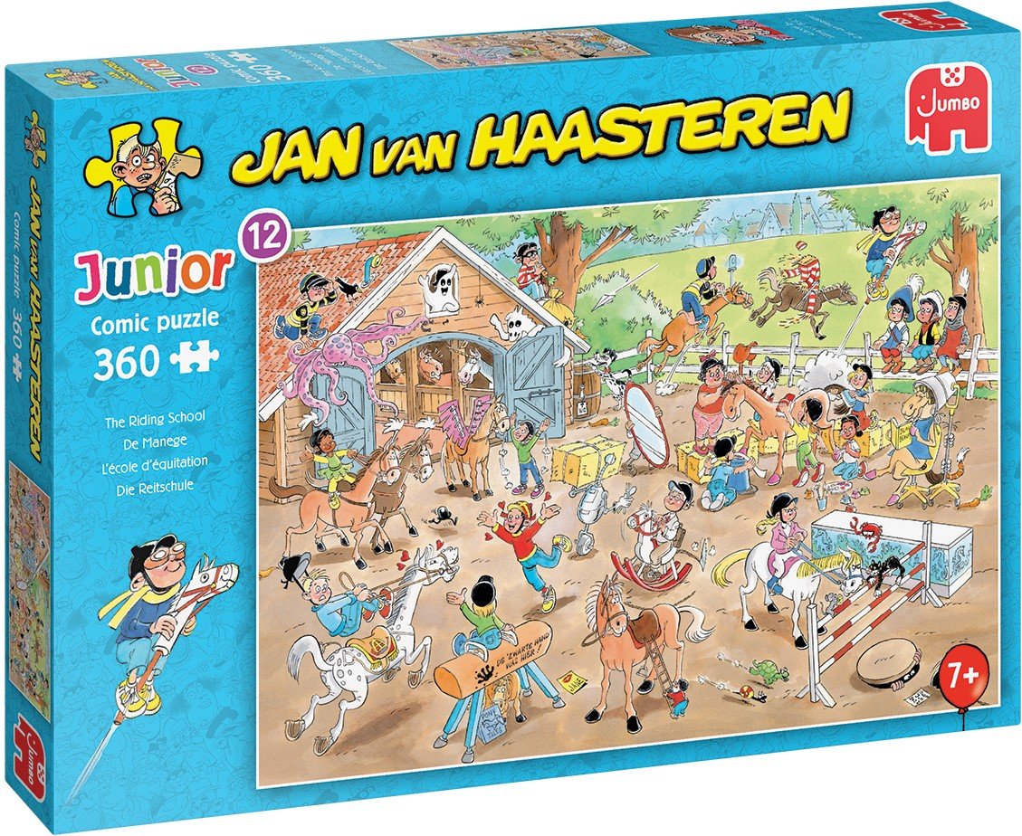 Jan van Haasteren Junior De Manege (360 stukjes) kopen bij Spellenrijk.nl