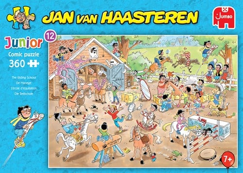 Jan van Haasteren Junior - De Manege (360 stukjes)-3