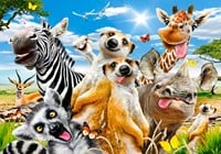 African Selfie Puzzel (500 stukjes)-2