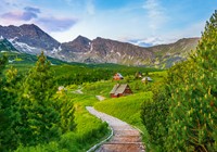 Trail in Tatras, Poland Puzzel (500 stukjes)-2