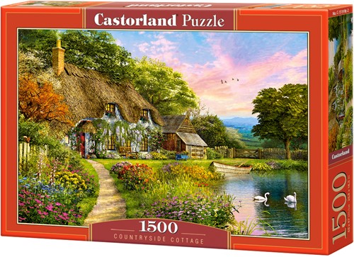 Countryside Cottage Puzzel (1500 stukjes)