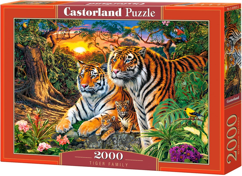 Sixties Green Puzzel 1000 stukjes | House of Puzzles
