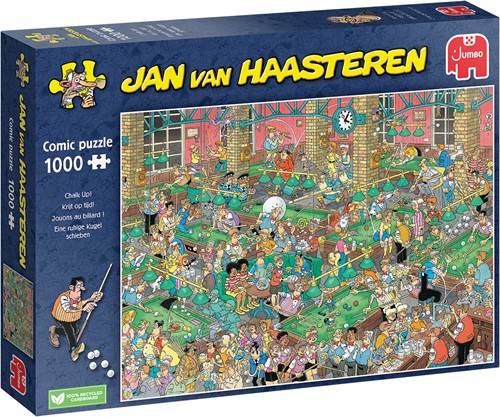 Jan van Haasteren -  Krijt op Tijd (1000 stukjes)